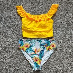 Tropical Tankini Set